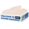 Higher Hangers BioHangers, Sustainable Flaxseed Space Saving Clothes Hangers, Premium