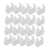 Hohopeti White Pvc Pipe Clamps 1 Inch Inner Diameter Hose