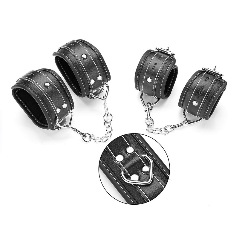 Rose Spreader Bar with 2pcs Black Adjustable Straps, Stainless Steel