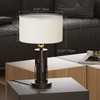 HYMELA Touch Control Table Lamp with 2 USB Ports 3-Way