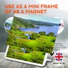 Classic Rectangle Magnet with Stand - Lake Windermere English Lake