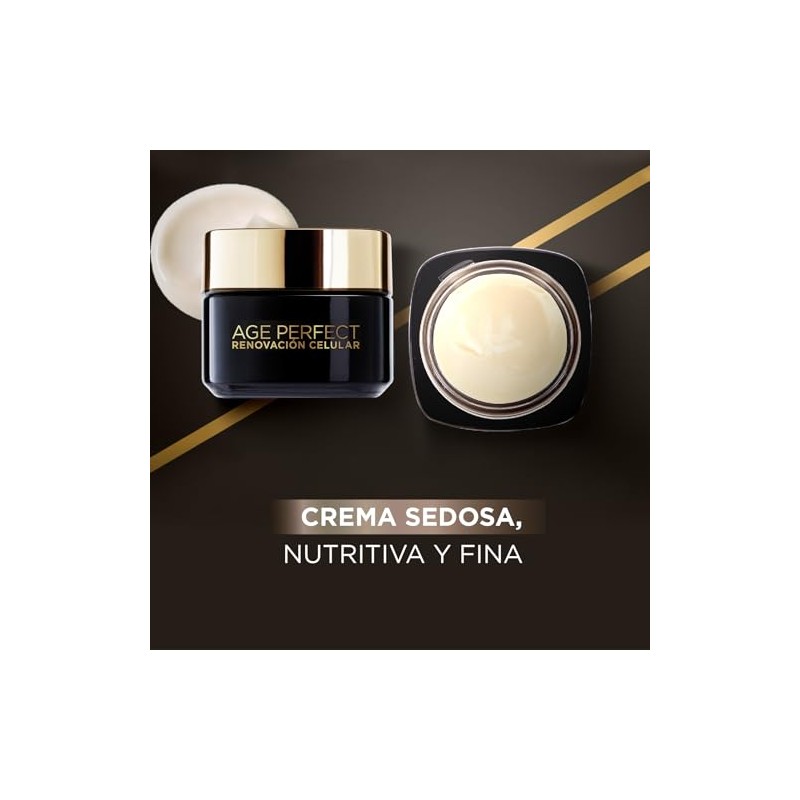 L'Oreal Paris, Crema De Día Anti-Arrugas Age Perfect Renovación Celular,