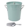 Round Ice Bucket Multipurpose Safe Galvanized Ice Buckets with Lid