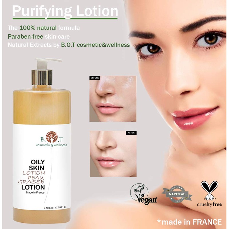 Cleansing Lotion Oily Skin with Witch Hazel and Rosemary Leaf