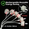 Yme Yme LED Teelichter Wiederaufladbar mit Timer, 12er Elektrische Teelichter LED Kerzen Aufladbar Flackernd mit Fernbedienung Timerfunktion fr Zimmer Wohnzimmer Halloween Krbis Weihnachten Party Deko