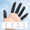 JMU Latex Finger Cots Medium, Disposable Finger Protectors, Anti-Static Fingertips
