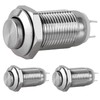 DIYhz Metal Waterproof Push Button Switch Self-Locking Lock Switch 10mm
