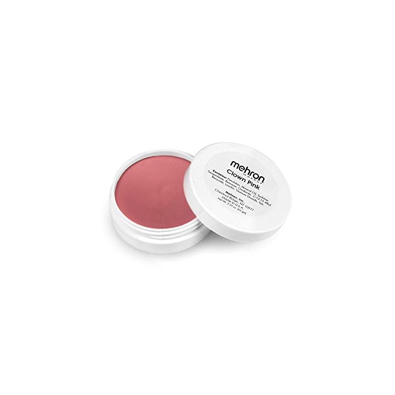 Mehron Makeup Clown Pink Face Paint | Light Pink Face