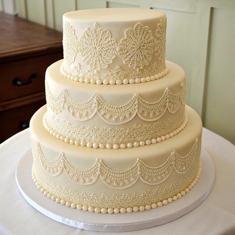 Satin Ice Fondant for Cake Decorating, Ivory (5 Pound)