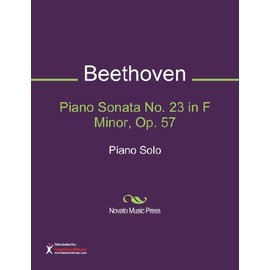 Piano Sonata No. 23 in F Minor, Op. 57 Sheet Music (Piano Solo)