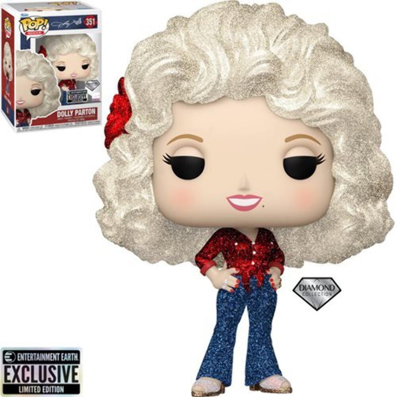 Funko Dolly Parton '77 Tour Diamond Glitter Pop! Vinyl Figure
