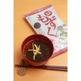 JF Okinawa Dried Mozuku, 0.4 oz (10 g) x 3 P, Easy Recipe Included, Easy to Use Anytime, As a Cooking Friend