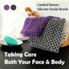 myHomeBody Extra Long Exfoliating Washcloth | Exfoliating Body Scrubber |