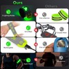 Vizbrite LED Armband Rechargeable for Running, High Visibility Reflective Running
