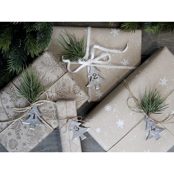 Christmas Decoration Advent Calendar - Advent Numbers Chrismas Tree for