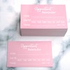 RXBC2011 100 Appointment Reminder Cards Pink