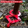 Pallet Puller 2T/4409lbs Capacity Heavy Duty Steel Single Scissor for