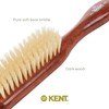 Kent DA4S Finest Women's Danta Wood, Soft White Bristle, Narrow