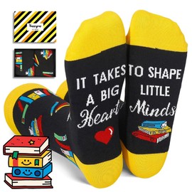 HAPPYPOP Teacher Appreciation Gifts - Teacher Birthday Gifts Back to School Appreciation Week Socks for Women Men