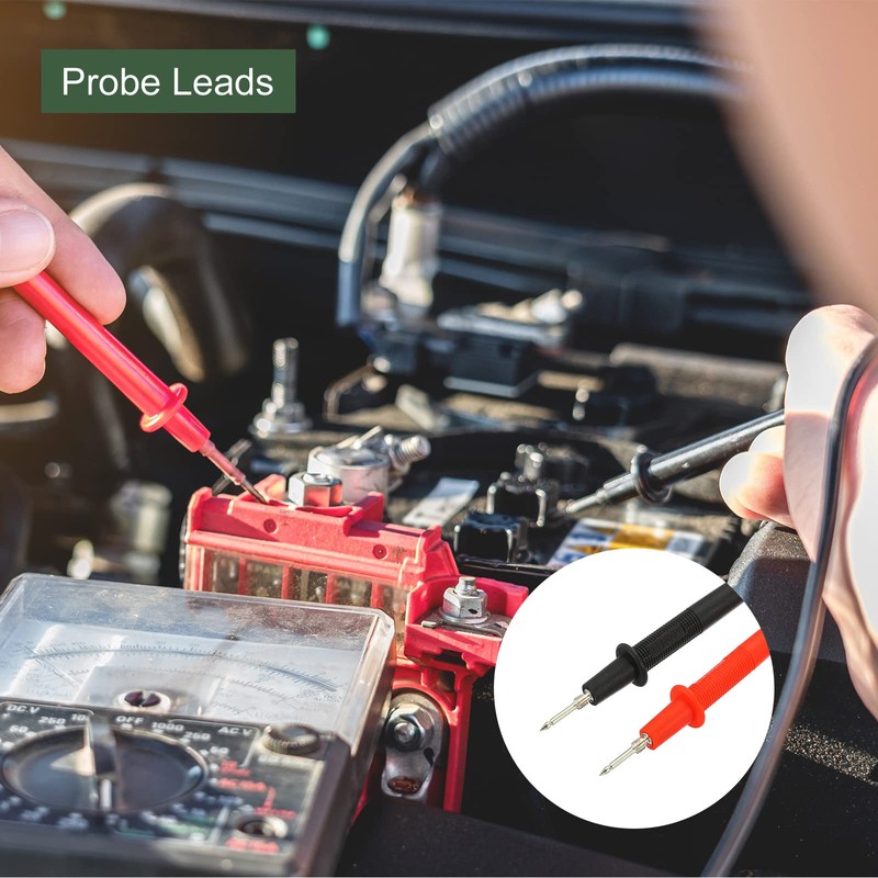 YOKIVE 2 Pcs Test Leads, Multimeter Probe Cable with Banana