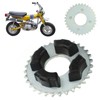 420 32T 50mm Rear Sprocket with Cushion Rubber Wheel Sprocket