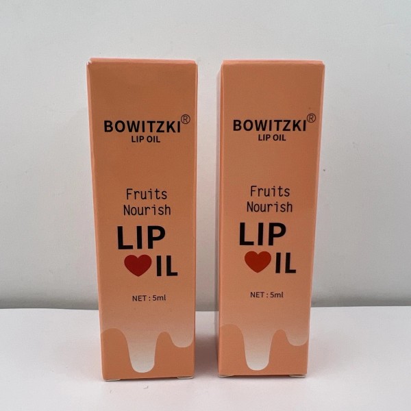 Milani Peach Lip Oil Gloss, Hydrating, 2 PACK - Brand