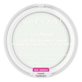 Wet n Wiild Polvo Fijador de Maquillaje Compacto Bare Focus Clarifying Translucido