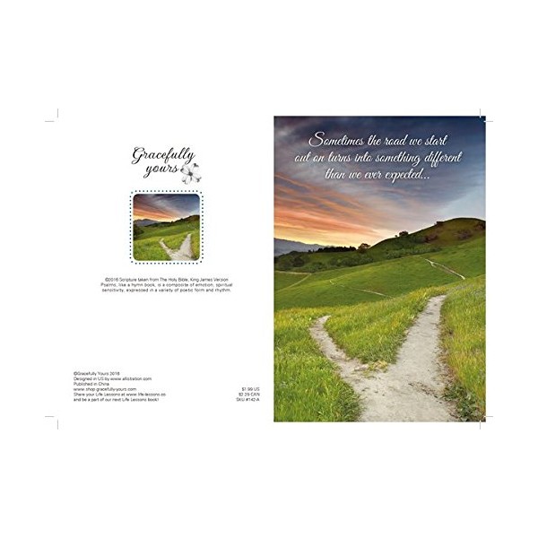 Gracefully Yours Encouragement During Difficult Times Greeting Cards, 12, 4 Designs/3 Each with Scripture Message