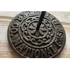 Thorness Vintage cast Iron Cash Register Receipt Spike Paperweight |