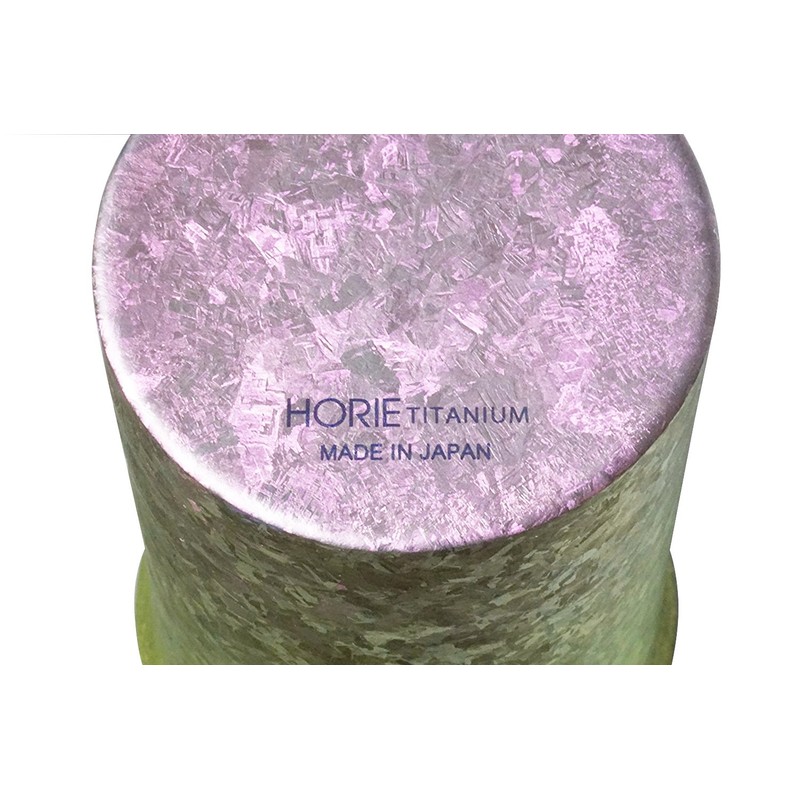 HORIE T08KM350GP Titanium Double Tumbler, Kiln Fired Gradient Pink, 11.8