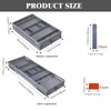 Drawer Organizer, Expandable Foldable Versatile Bathroom and Vanity Desk Drawer