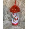 Christmas Santa Light Up Reusable Cup with Lid and Straw-18oz