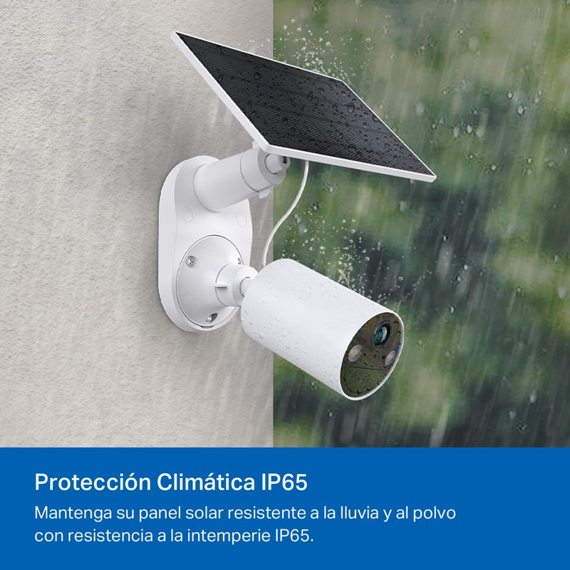 TP-Link Tapo Panel Solar para cámara de Seguridad Exterior con