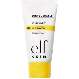 ELF e.l.f. SKIN Suntouchable! WHOA GLOW SPF 30 + makeup primer SUNBEAM, 1.69oz