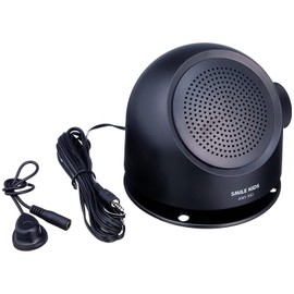 Asahi Electric Kasei ANS-302 Speaker 2 Black That Can Hear The Sound of TV (Body) 5.5 x 5.1 x 5.1 x 4.7 inches (14 x 13 x 12 cm), Main Unit Plug Cord: Total Length: 16.4 ft (5 m)