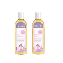MOM to MOM Kit 2 Aceite de Ducha para limpiar e hidratar la Piel en todo el Embarazo