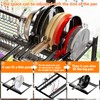 ADBIU Over Sink Dish Drying Rack (Expandable Height/Length) Snap-On Design