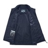 ROAMUNCH Men's Outdoor Utility Vest, Navy Blue, Multiple Zippered Pockets,