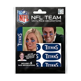 NFL Tennessee Titans Eye Black Stickers