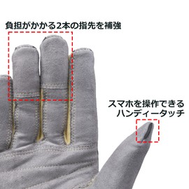 [TONBOREX] Kevlar Fiber & Nano Front Gloves K-5017 Navy S Size (Tonborex)