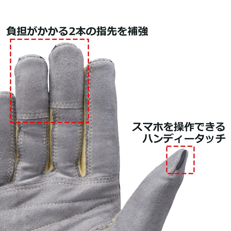 [TONBOREX] Kevlar Fiber & Nano Front Gloves K-5017 Navy S