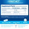 Lactaid Fast Act Lactose Intolerance Relief Caplets, Lactase Enzyme to