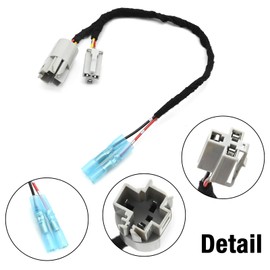 Newnessai 12 Volts Power Wiring Harness, Switch Connector Plug with Fuse, Replacement for Chrysler 300 Pacifica Voyager, Replacement for Dodge Ram 1500 Challenger Charger Journey