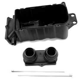 KUAFU Airbox & Boots Intake Housing Compatible with 1987-2006 Yamaha Banshee Replacement for 2GU-14421-01-00 Air Box Boots Lid Intake Duct Air Filter Box