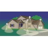 Lithonia Lighting Adjustable Dusk Dawn Security Light, Twin Par Outdoor