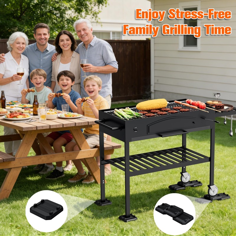 8Pcs 1/4" Grill Leveling Shims Kit Compatible with Blackstone &