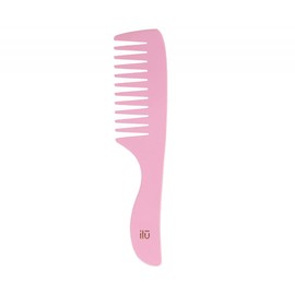 4B ILU BambooM Environmentally Friendly Bamboo Comb (Wide Teeth - Pink)