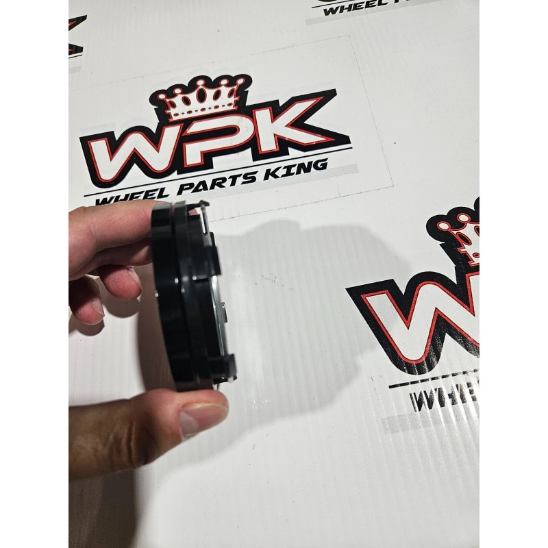 Revenge wheels floating center cap black with gold