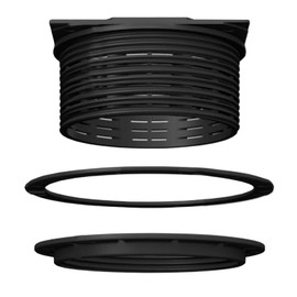 Wedi Fundo Click and Seal Height Adjustment Kit, Black