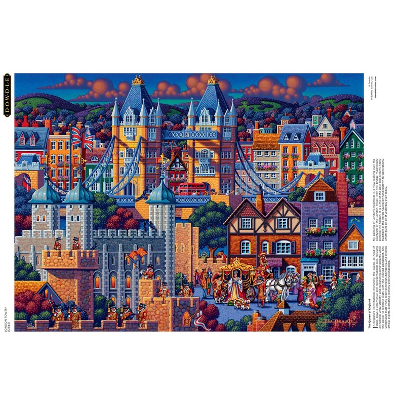 Buffalo Games – London Tower - Eric Dowdle - 1000